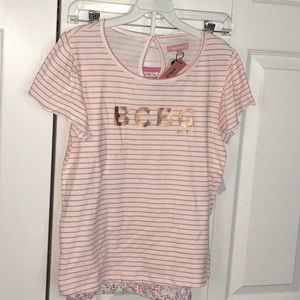 BCBG two piece top set